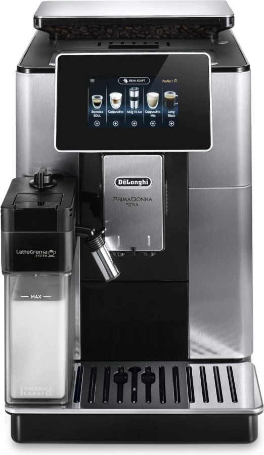 DeLonghi ECAM610.75.MB PrimaDonna Soul Automatic Coffee Machine 1 DeLonghi ECAM610.75.MB PrimaDonna Soul Automatic Coffee Machine