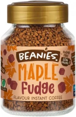 Beanies Maple Fudge Flavoured Instant Coffee 50 G