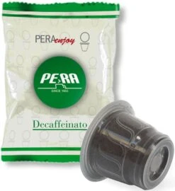 Pera Decaffeinato Nespresso Compatible Coffee Capsule 50 Pcs