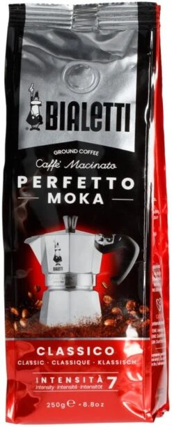 Bialetti Perfetto Moka Classico Ground Coffee 250 G