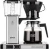 Moccamaster Manual S Coffee Maker 1.25 L, Polished Silver
