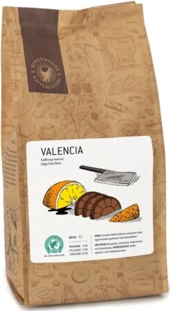 Bergstrands Valencia Flavoured Coffee 250 G Ground