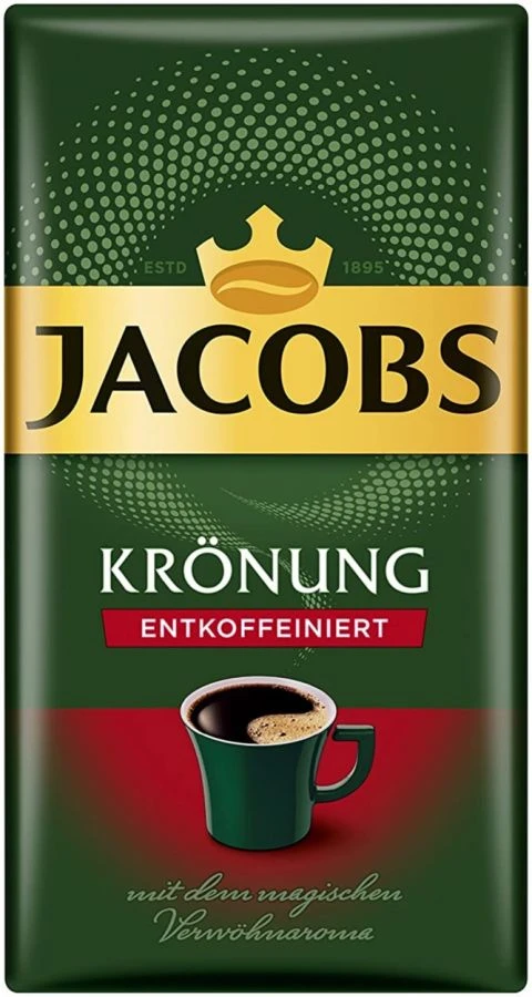 Jacobs Kronung Entkoffeiniert 500 G Roasted Ground Decaf Coffee 1 Jacobs Kronung Entkoffeiniert 500 G Roasted Ground Decaf Coffee