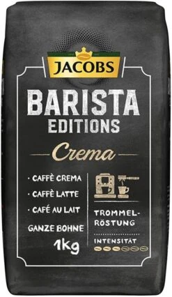 Jacobs Barista Editions Crema 1 Kg Roasted Coffee Beans