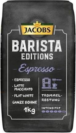 Jacobs Barista Editions Espresso 1 Kg Roasted Coffee Beans