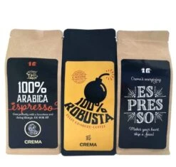 Crema Tasting Pack Espresso 3 X 250 G