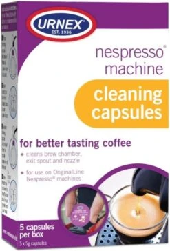 Urnex Nespresso Cleaning Capsules 5 Pcs