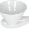 Hario V60 One Pour Ceramic Dripper Mugen Size 02, White