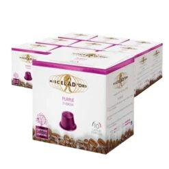 Miscela D'Oro Purple Nespresso Compatible Coffee Capsules