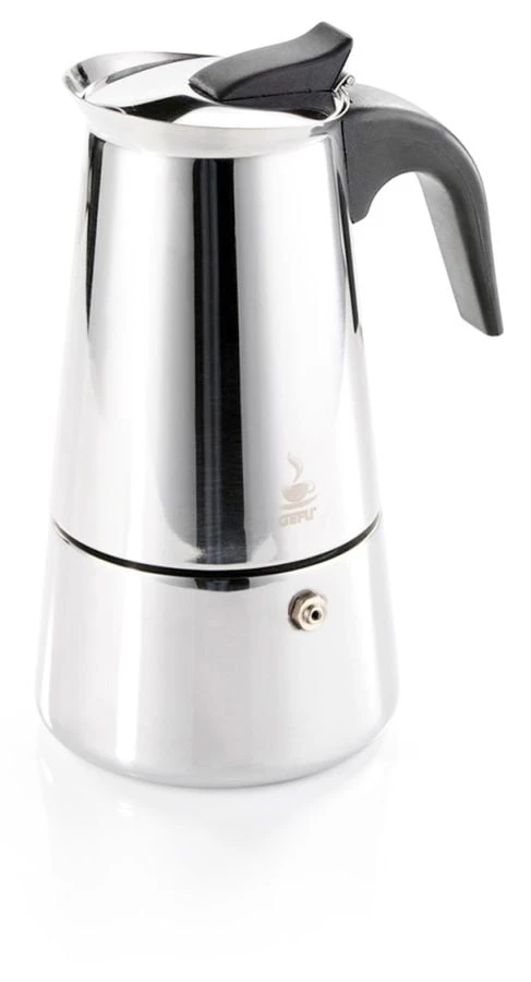 Gefu Emilio Stainless Steel Moka Pot 1 Gefu Emilio Stainless Steel Moka Pot