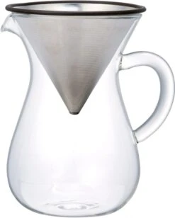 Kinto SCS Coffee Carafe Set With Stainless Steel Filter 4 Cups