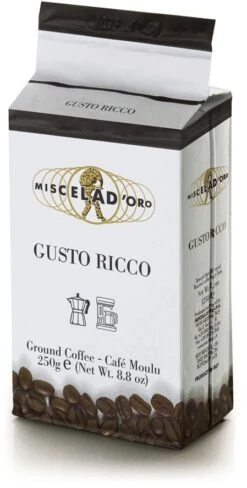 Miscela D'Oro Gusto Ricco 250 G Ground Coffee