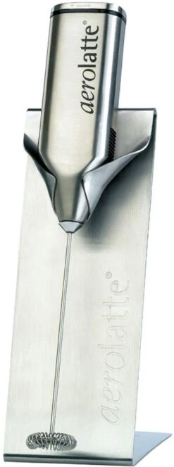 Aerolatte Stainless Steel Milk Frother With Stand