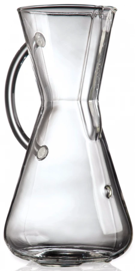 Chemex Coffee Maker With Glass Handle 1 Chemex Coffee Maker With Glass Handle