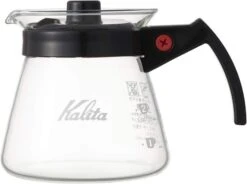 Kalita Glass Server N With Black Handle
