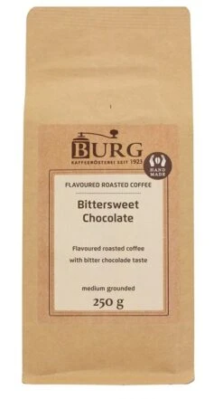 Burg Bittersweet Chocolate Flavoured Coffee, 250 G Ground
