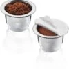 Gefu Conscio Reusable Nespresso-Compatible Coffee Capsules, 2 Pcs