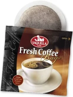 Saquella Fresh Coffee Bags, 150 Pcs