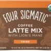 Four Sigmatic Mushroom Coffee Latte Mix With Lion's Mane, 10 Packets