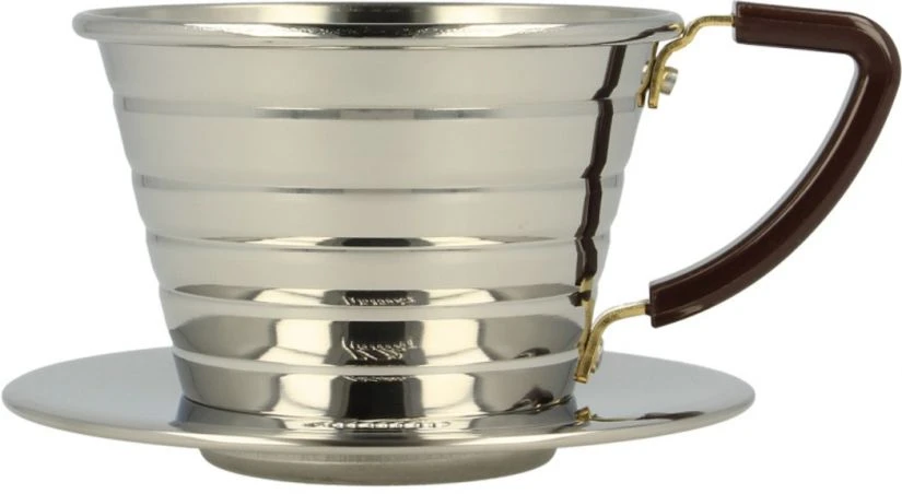 Kalita Wave #155 Stainless Steel Dripper 1 Kalita Wave #155 Stainless Steel Dripper