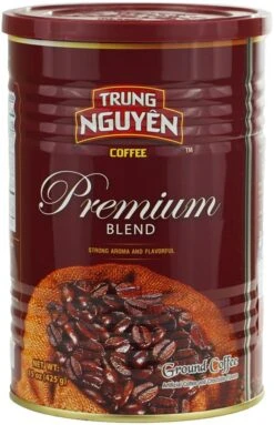 Trung Nguyen Premium Blend Ground Vietnamese Coffee 425 G Can