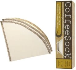 CoffeeSock Hario® V60-01 Style Coffee Filter, 2 Pcs