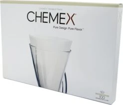 Chemex Filter Papers For 3 Cup Coffee Maker, 100 Pcs