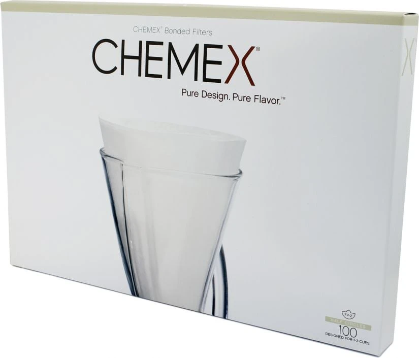 Chemex Filter Papers For 3 Cup Coffee Maker, 100 Pcs 1 Chemex Filter Papers For 3 Cup Coffee Maker, 100 Pcs