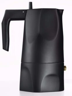 Alessi Ossidiana MT18 3 Cups Espresso Coffee Maker Black -Coffee Sale Shop alessi mt18 ossidiana black 1376