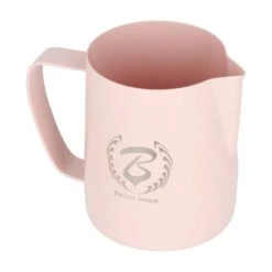 Barista Space Milk Jug, Teflon Pink -Coffee Sale Shop barista space milk pitcher teflon pink 7927 1