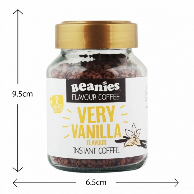 Beanies Very Vanilla Flavoured Instant Coffee 50 G 2 Beanies Very Vanilla Flavoured Instant Coffee 50 G - Image 2
