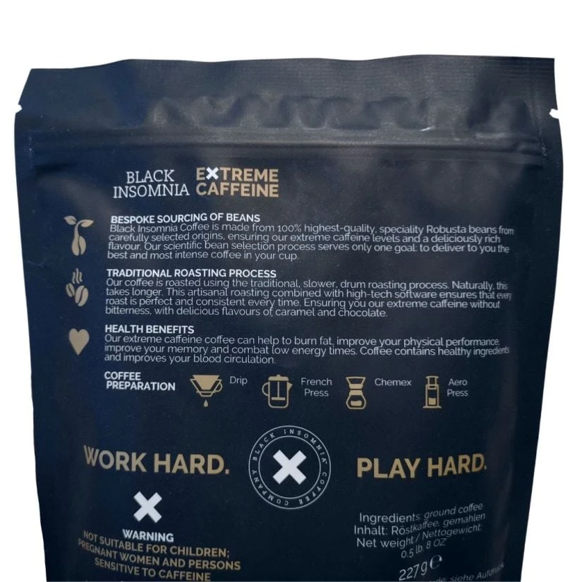 Black Insomnia Full Flavour Coffee 3 Black Insomnia Full Flavour Coffee - Image 3