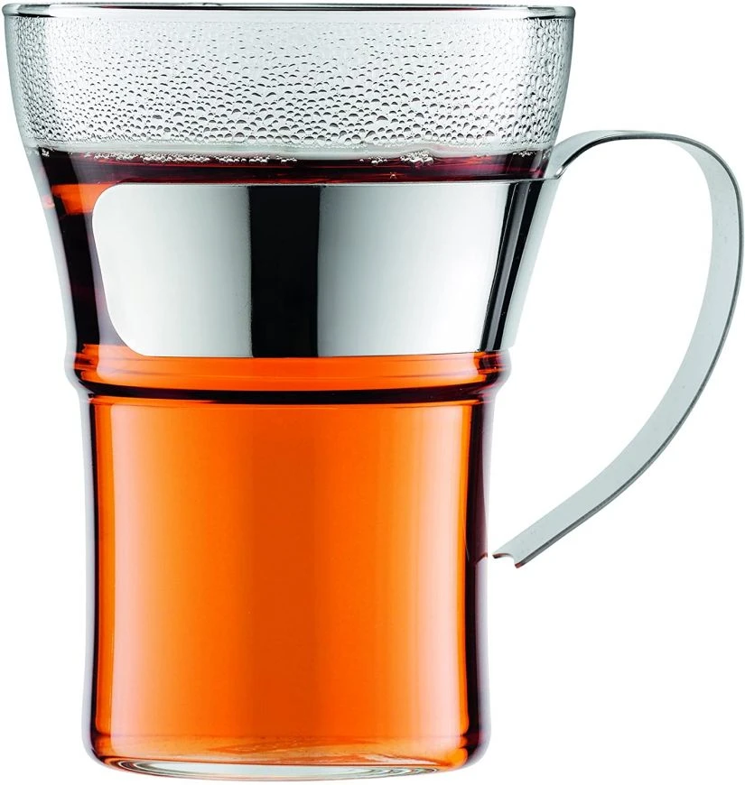 Bodum Assam Glass With Steel Handle 350 Ml, 2 Pcs 2 Bodum Assam Glass With Steel Handle 350 Ml, 2 Pcs - Image 2