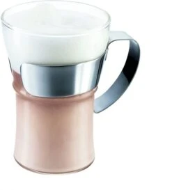 Bodum Assam Glass With Steel Handle 350 Ml, 2 Pcs 5 Bodum Assam Glass With Steel Handle 350 Ml, 2 Pcs -Coffee Sale Shop bodum assam coffee glass 6609