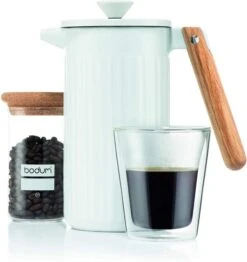 Bodum Douro 8 Cup French Press 1.0 L, White -Coffee Sale Shop bodum douro french press 6601