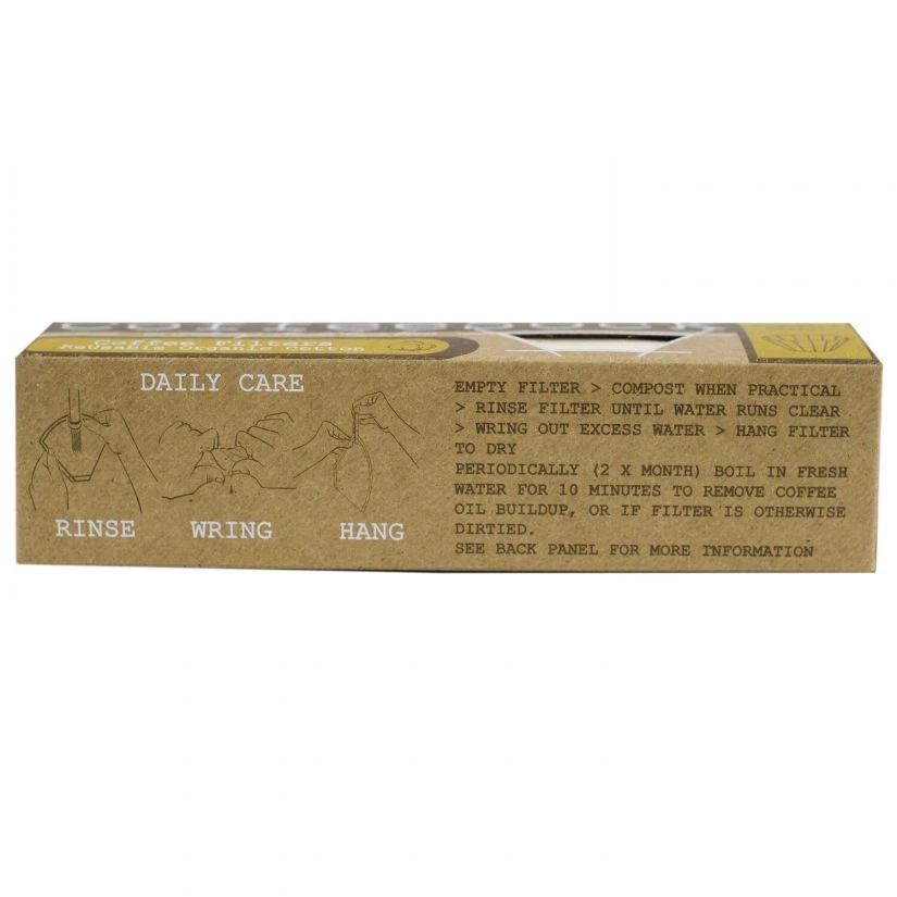 CoffeeSock Hario® V60-01 Style Coffee Filter, 2 Pcs 4 CoffeeSock Hario® V60-01 Style Coffee Filter, 2 Pcs - Image 4