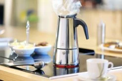 Gefu Emilio Stainless Steel Moka Pot 5 Gefu Emilio Stainless Steel Moka Pot -Coffee Sale Shop gefu emilio moka pot 8303