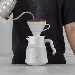 Hario V60-03 Insulated Stainless Steel Server PLUS 800 Ml -Coffee Sale Shop hario insulated plus stainless steel server 800 7360
