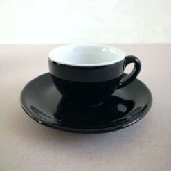 IPA Milano Espresso Cup 60 Ml, Black & White -Coffee Sale Shop ipa milano espresso cup nero 8194
