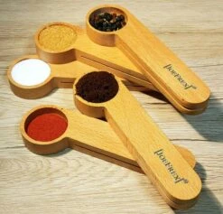 JoeFrex Wooden Coffee Measure With Clip 7 G -Coffee Sale Shop joefrex wooden coffee measuring spoon 7982