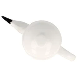 Kalita Pelican Pot Enamel Kettle 1.0 L, White -Coffee Sale Shop kalita pelican enamel kettle 3097