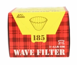 Kalita Wave #185 White Filter Papers 50 Pcs -Coffee Sale Shop kalita wave filter 185 brown 3276