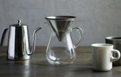 Kinto SCS Coffee Carafe Set With Stainless Steel Filter 4 Cups -Coffee Sale Shop kinto coffee carafe set 232 1