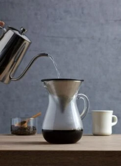 Kinto SCS Coffee Carafe Set With Stainless Steel Filter 4 Cups -Coffee Sale Shop kinto coffee carafe set 622 1