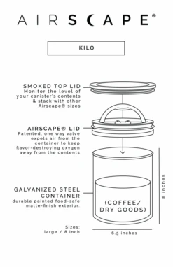 Planetary Design Airscape® Kilo Storage Canister 11 Planetary Design Airscape® Kilo Storage Canister -Coffee Sale Shop planetary design airscape kilo 3890