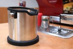 Rhinowares Professional Stainless Steel Knock Box -Coffee Sale Shop rhinowares stainless steel knock box 2597