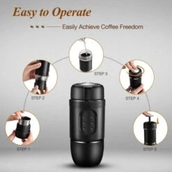 Staresso Mini (Capsules & Ground Coffee) Espresso Maker -Coffee Sale Shop staresso portable mini 6085