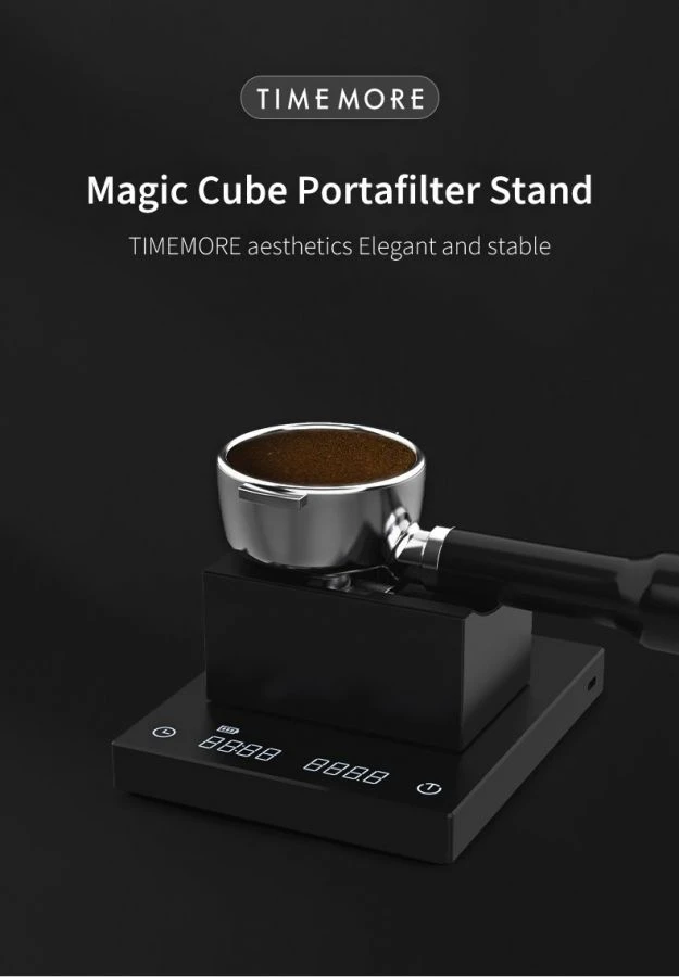 Timemore Magic Cube Portafilter Stand 2 Timemore Magic Cube Portafilter Stand - Image 2