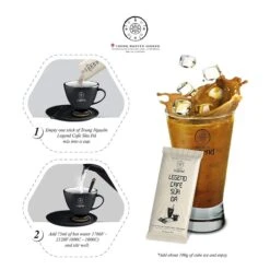 Trung Nguyen Legend 3-in-1 Café SUA DA Instant Coffee, 9-Pack -Coffee Sale Shop trung nguyen legend sua da instant coffee 3 in 1 8053