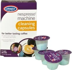 Urnex Nespresso Cleaning Capsules 5 Pcs -Coffee Sale Shop urnex nespresso cleaning capsules 7706
